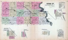 Otoe County, Talmage, Delta, Minerville, Dunbar, Berlin, Nebraska State Atlas 1885